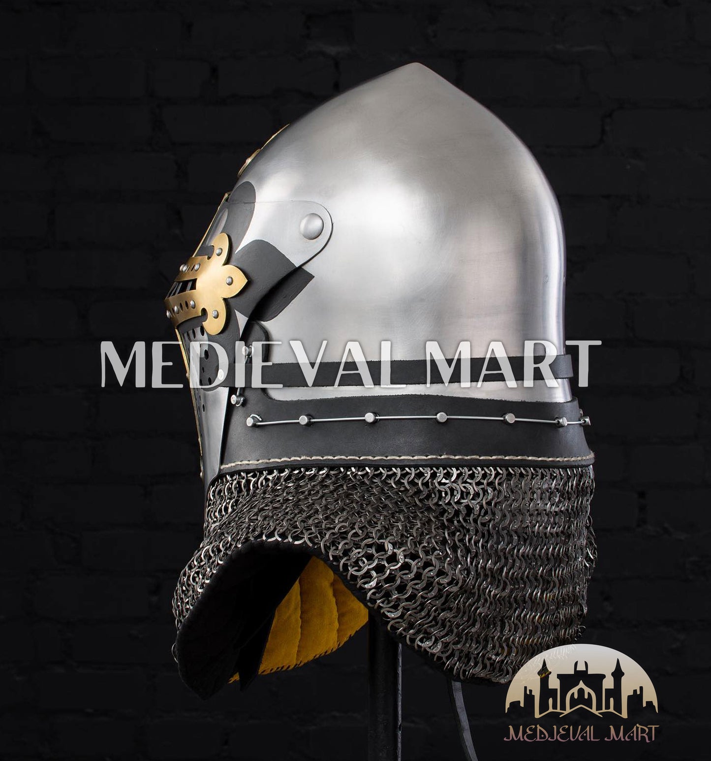 MEDIEVALMART FR Ensemble Exclusif De Gantelets Noirs Inspirés De Sauron Witcher LOTR Avec Décor Doré