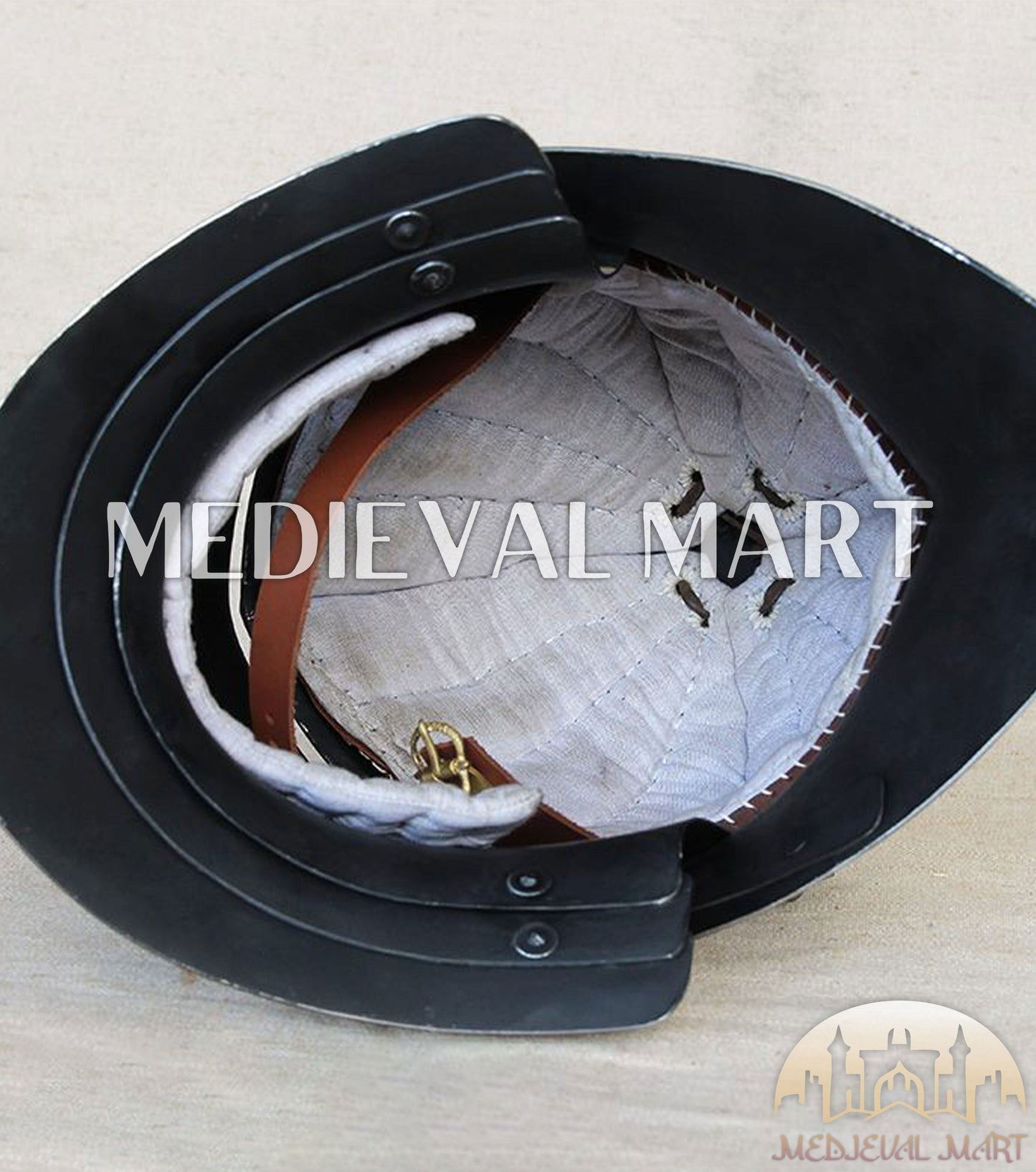 MEDIEVALMART FR Ensemble Exclusif De Gantelets Noirs Inspirés De Sauron Witcher LOTR Avec Décor Doré